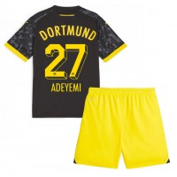 Dječji Nogometni Dres Borussia Dortmund Karim Adeyemi #27 Gostujuci 2023-24 Kratak Rukav (+ Kratke hlače)